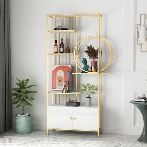 استندمدرن مینیمال(بوفه و ویترین فلزی)