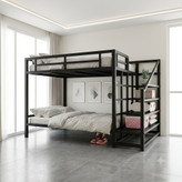 تخت خواب دو نفره فلزی با MDF